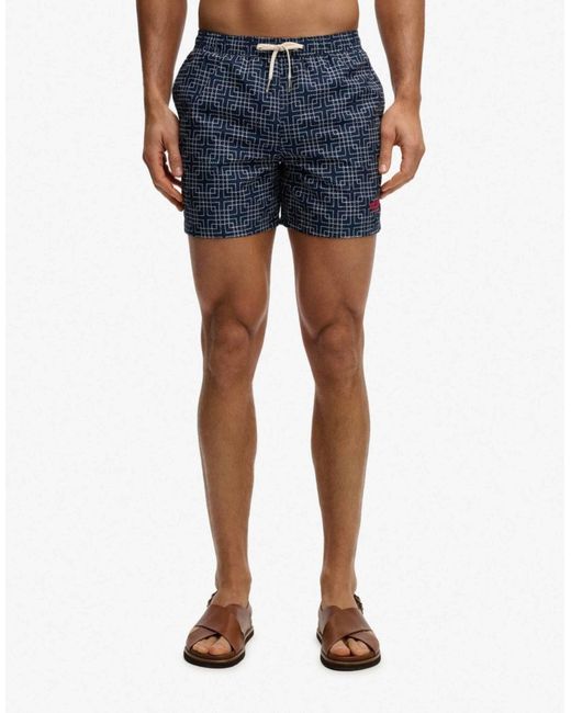 Short Superdry pour homme en coloris Blue