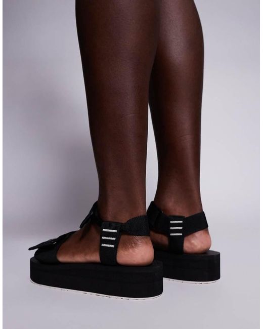 The North Face Brown Skeena Ii Platform Sandals