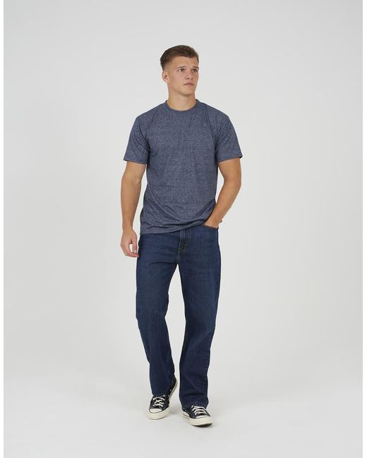 Brave Soul Blue Graphic T-Shirt for men