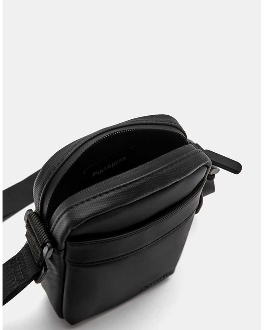 Borsa A Tracolla Nera di Pull&Bear in Gray da Uomo