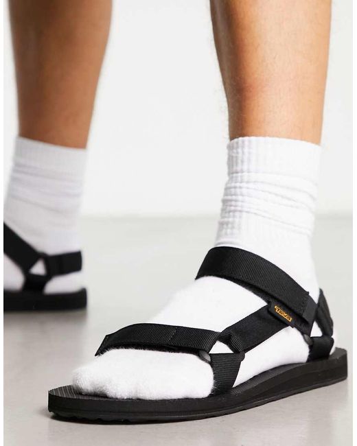 Teva White Universal Original Sandals for men