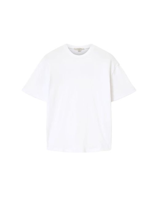 AllSaints White Fuse Etta Short Sleeve T-shirt