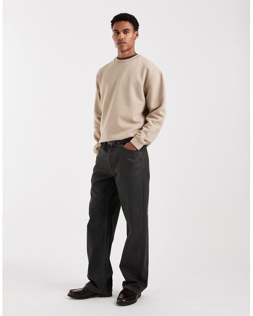 ASOS Essentials in het Natural voor heren