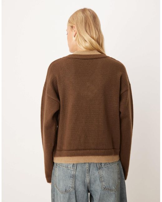 ASOS Brown – strickpullover