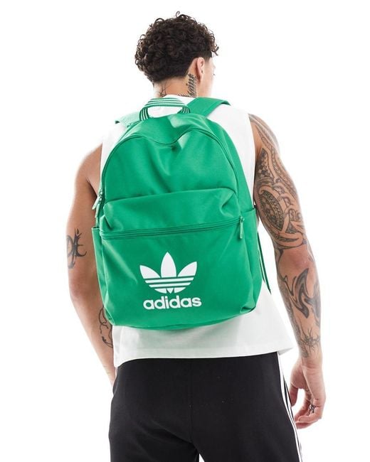 adidas Originals Adicolour Backpack in Green Lyst UK
