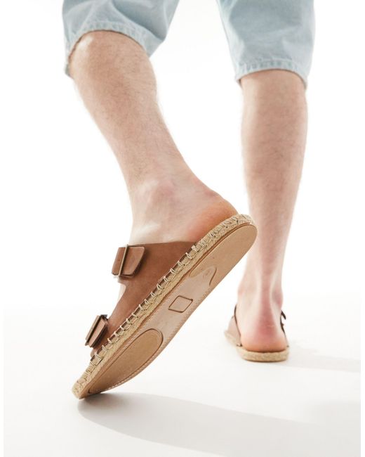 Espadrilles di ASOS in Brown da Uomo