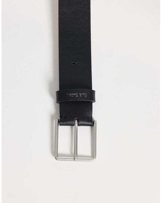 Paul Smith White Multi Stitch Belt for men