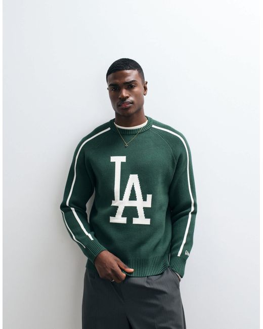 KTZ – la dodgers – strickpullover in Green für Herren