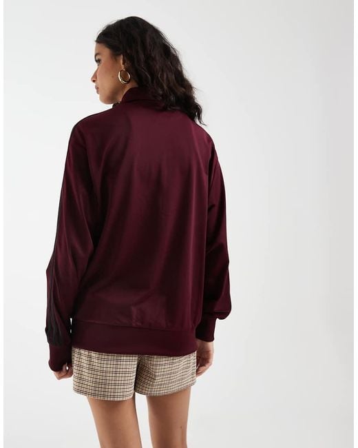 Adidas Originals Red Firebird Loose Track Top