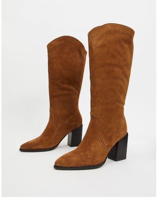 bottes marron mango