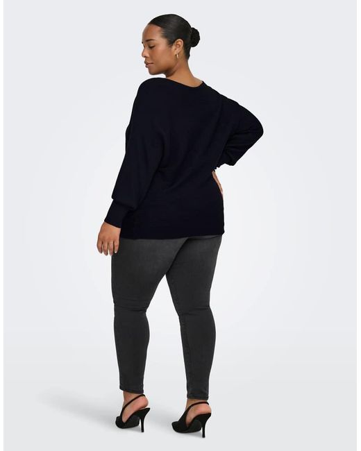 ONLY Blue Knitted Pullover
