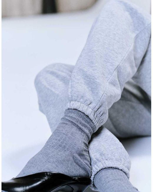 ASOS Gray Ultimate Cuffed Brushback jogger