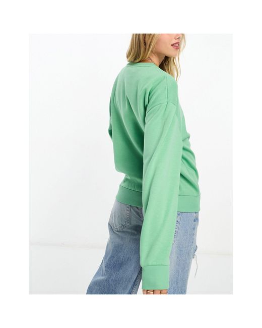 Sweat imprim la Pimkie en coloris Vert Lyst
