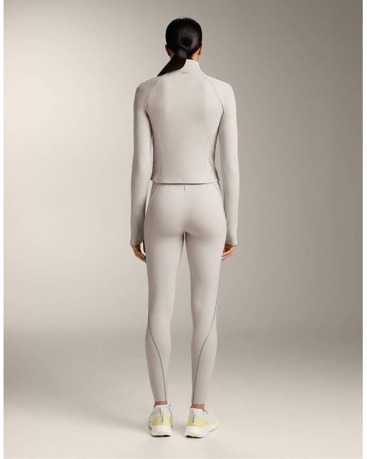 Oysho Natural Light Warm Reflective Technical Jacket