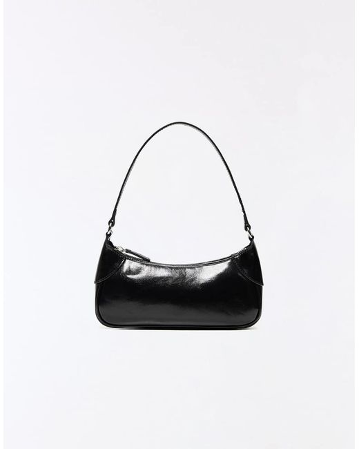 Bershka Natural Faux Leather Shoulder Bag