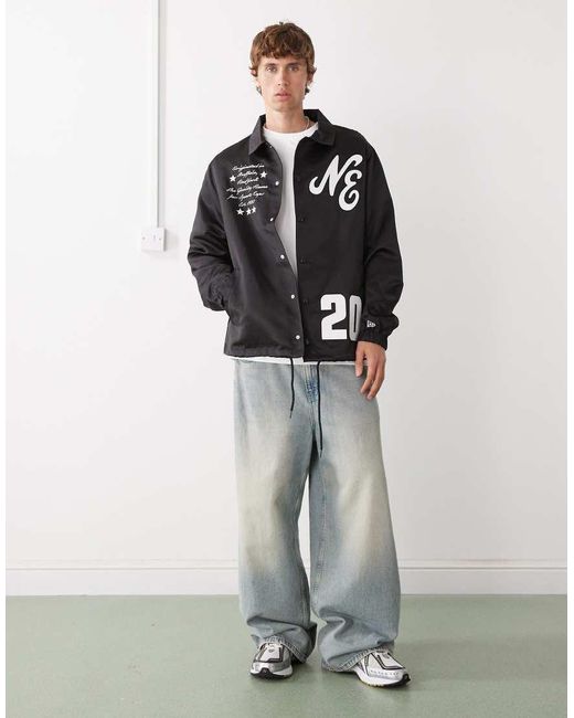 KTZ Blue Coach Jacket for men