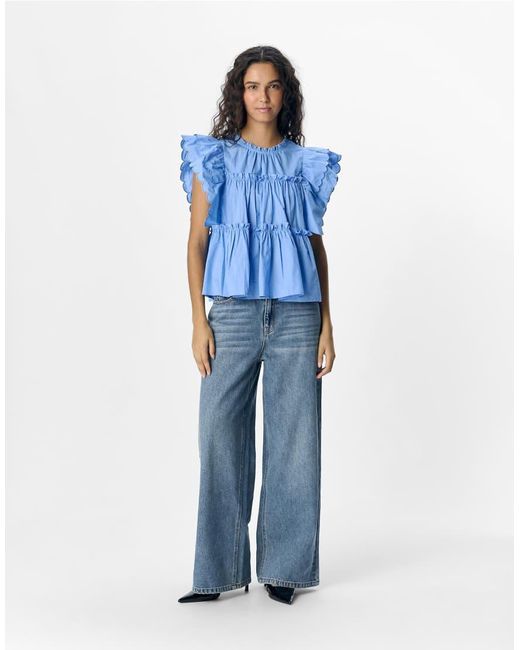 Top De Object de color Blue