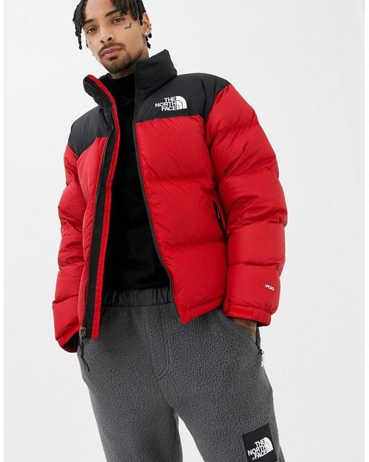 The North Face Men's 1996 Retro Nuptse Down Jacket, Red Men's Jacket In Red for men