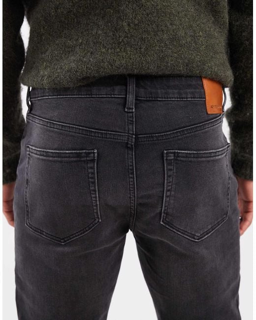 ASOS Gray Skinny Fit Jeans for men