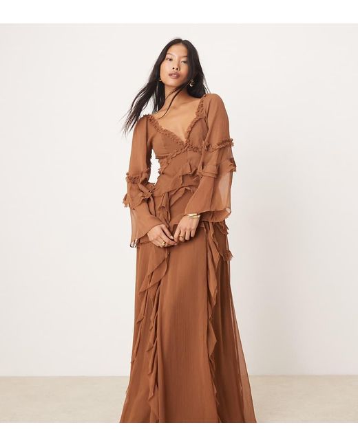 sachin and babi light blue dress Petite Maxi Dresses Sleeves