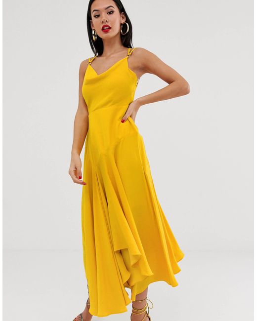 forever new yellow dress