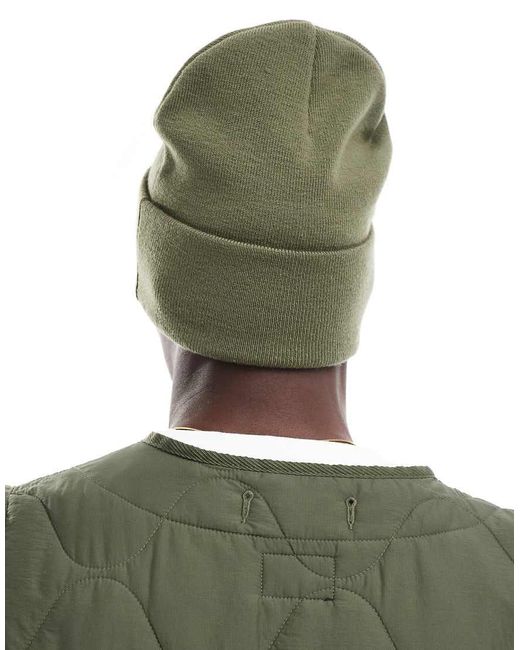 Nike Green Essential Peak Beanie for men