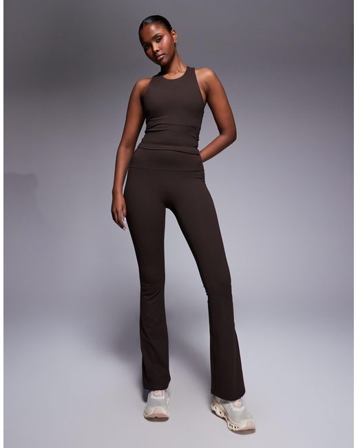 4505 Icon Racer Back Tank Top With Inner Bra And Removable Padding in ...