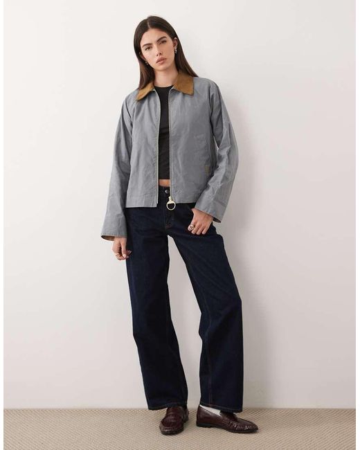 Barbour Gray Re-Engineered Catlin Jacket