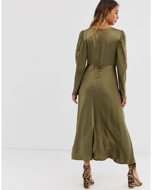 ghost rosaleen flared satin dress Lady Black Tie - Brooklyn Gown - Satin Fit & Flare Formal Evening Dress