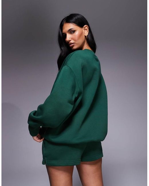 Nike Green Phoenix Fleece Oversized Sweatshirt