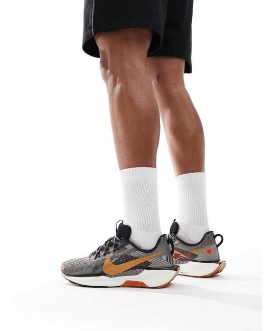 Nike White Reactx Pegasus Trail 5 Trainers for men