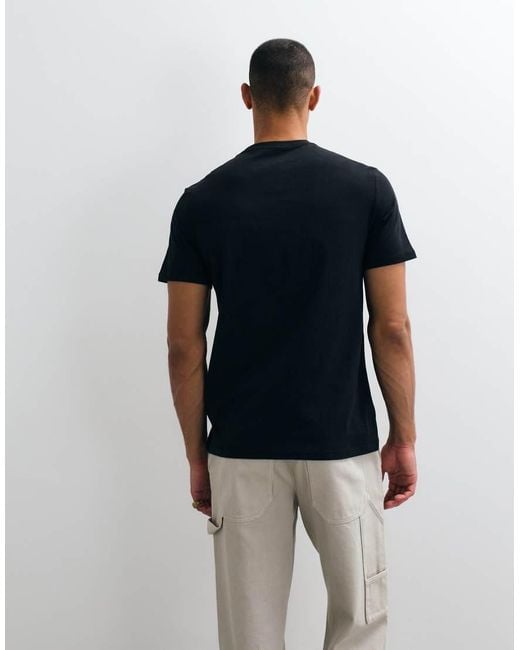 Calvin Klein Black Centre Logo Graphic T-Shirt