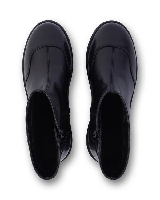 Kickers Blue Boot Edie Boot Leather