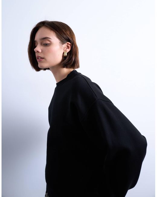 TOPSHOP Blue – ultimate – sweatshirt