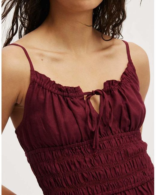 Cotton On Red Haven Strappy Mini Dress