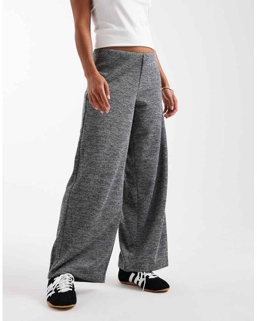 Vero Moda Black Loose Pull On Trousers