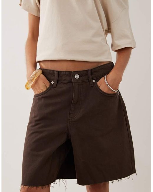 Mango Natural 100% Cotton Denim Short