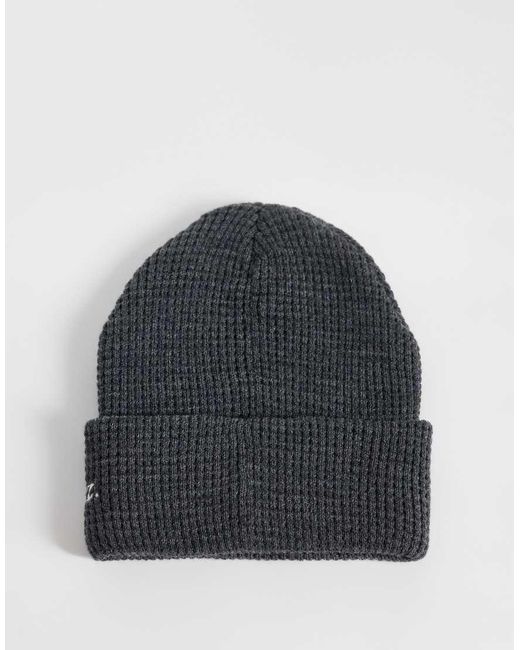 Parlez Blue Logo Reyno Wool Mix Beanie for men