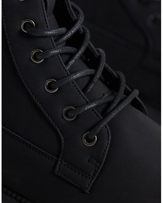 SEQWL Mexton chunky schnürstiefel in Blue für Herren