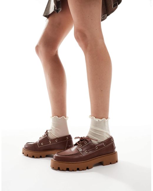 Schuh Brown – leora – bootse