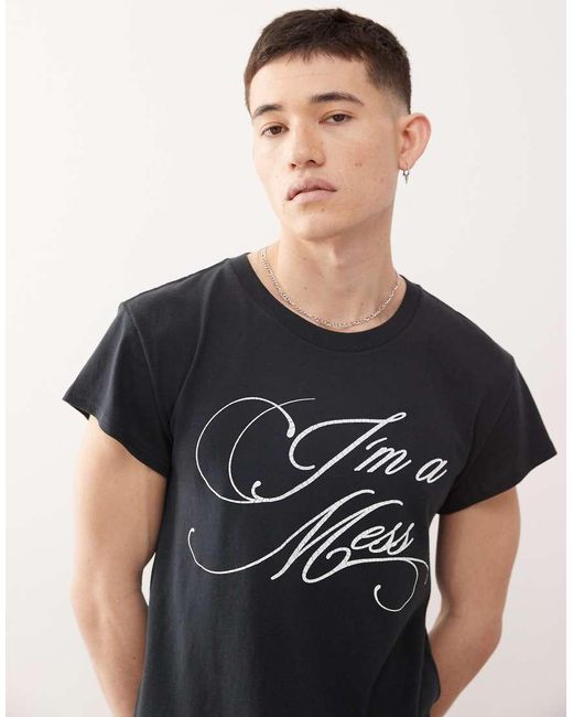 X Landon Barker di Cheap Monday in Black da Uomo