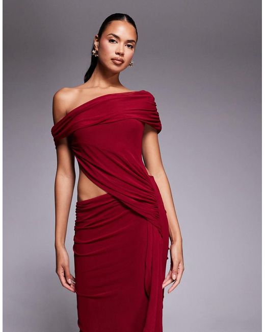 Vestito Midi di ASOS in Red