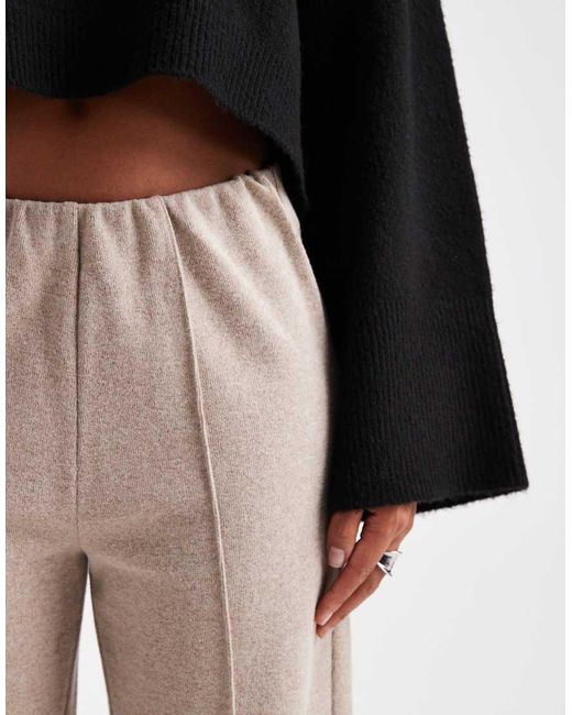 Threadbare Black Pull On Trousers