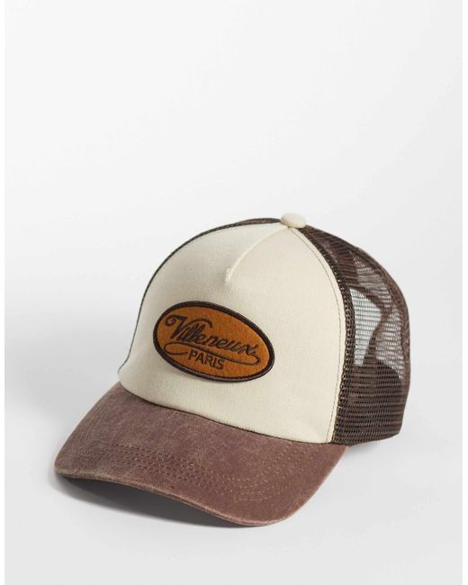 ASOS – trucker-kappe in Pink für Herren