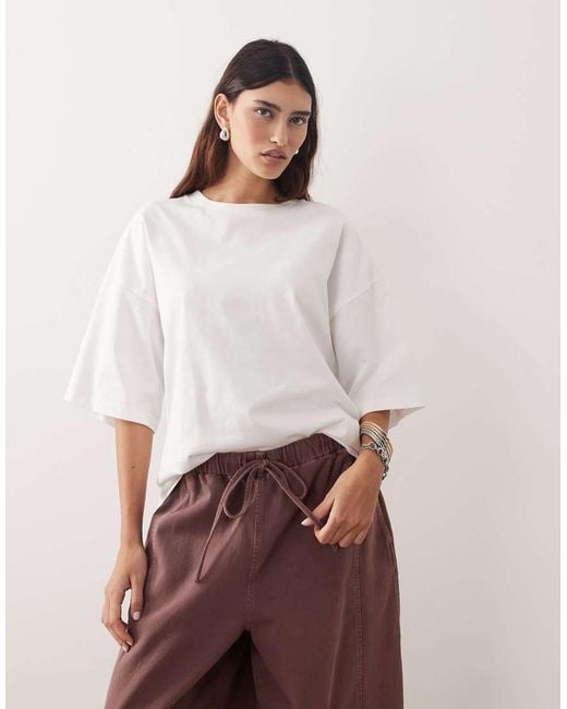 ARRANGE Natural Oversized Premium Heavy Weight T-shirt