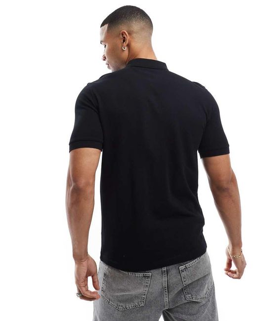 Fred Perry Black Polo Shirt for men