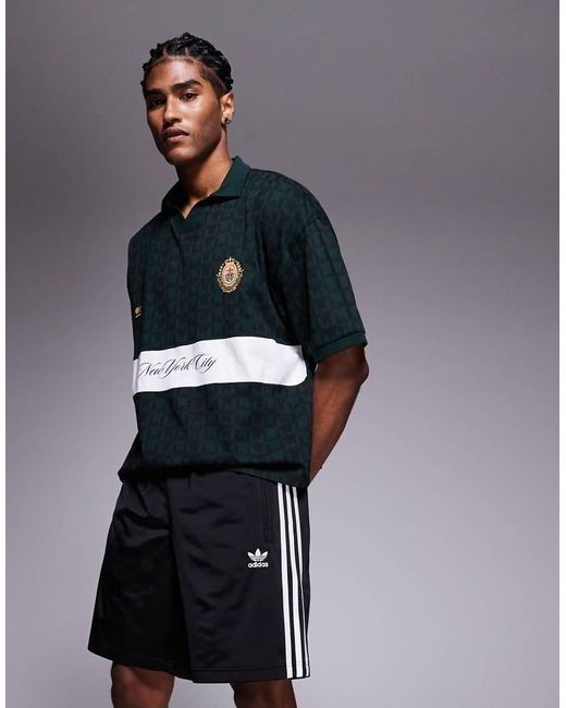 Adidas Originals Blue Firebird Shorts for men