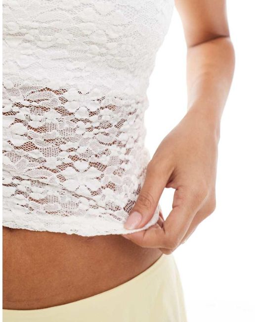Canotta Bianca di New Look in White