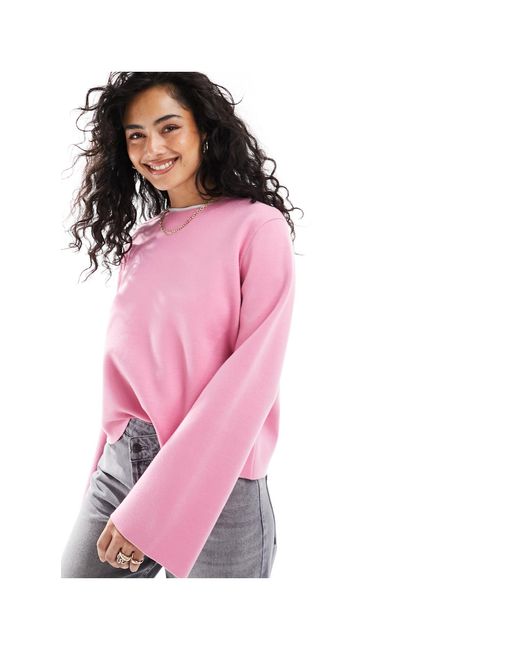 & Other Stories Pink Knitted Sweater