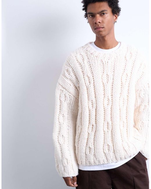 Topman – pullover in White für Herren